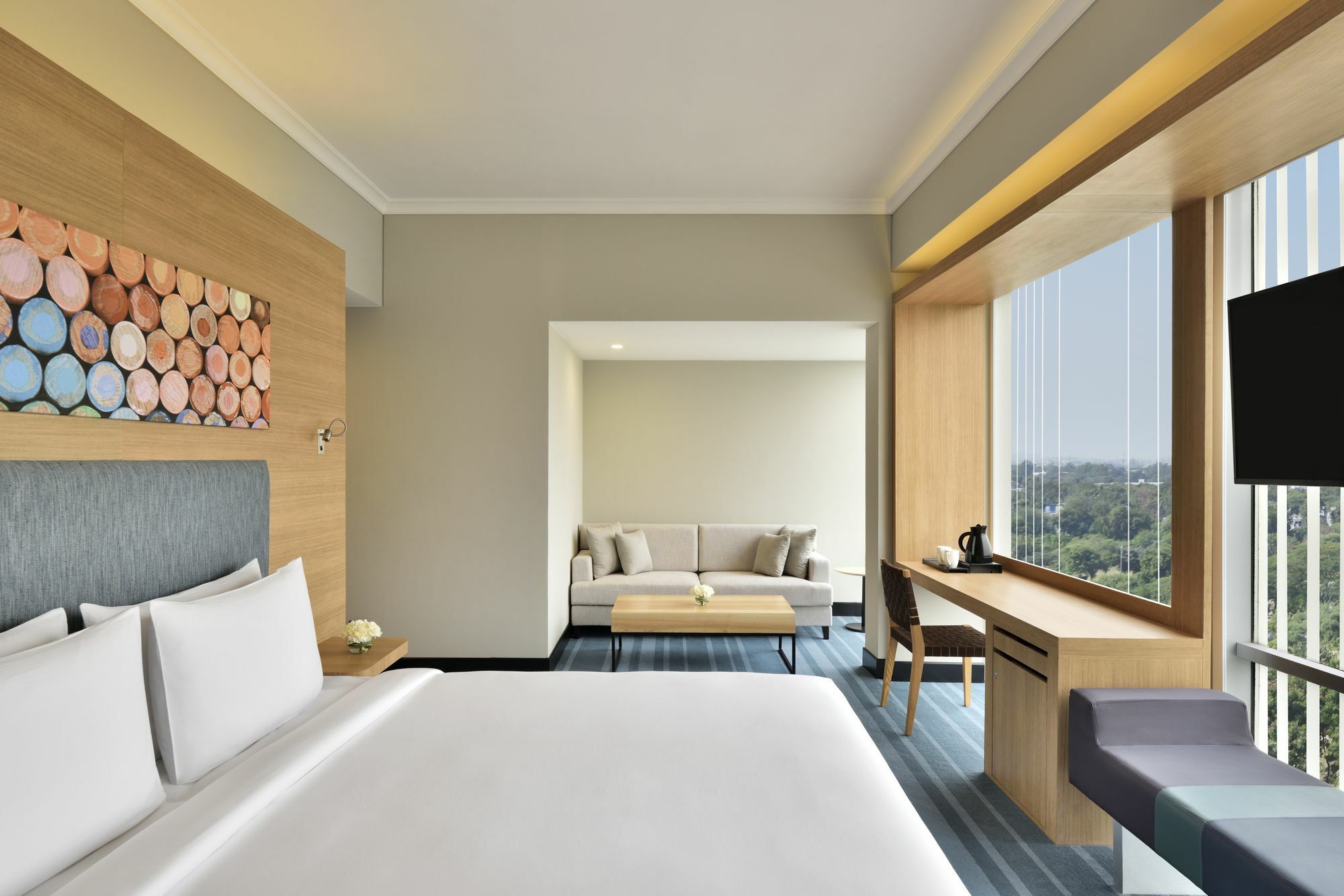 Aloft New Delhi Aerocity Ngoại thất bức ảnh A room at the hotel